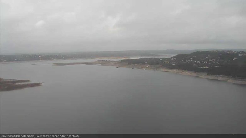 Lake Travis webcam, December 16, 2024 10:00 AM CT