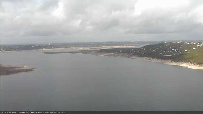 Lake Travis webcam, December 16, 2024 11:25 AM CT