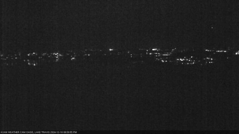 Lake Travis webcam, December 16, 2024 7:00 PM CT