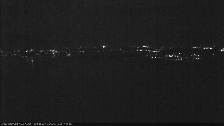 Lake Travis webcam, December 16, 2024 7:25 PM CT