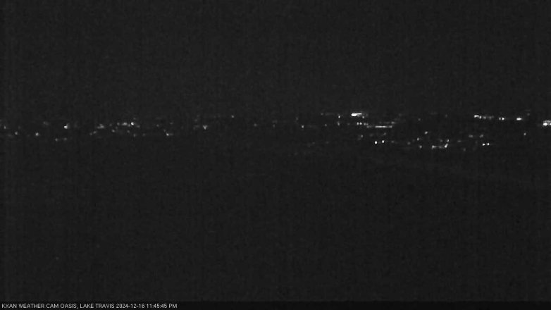 Lake Travis webcam, December 16, 2024 11:45 PM CT