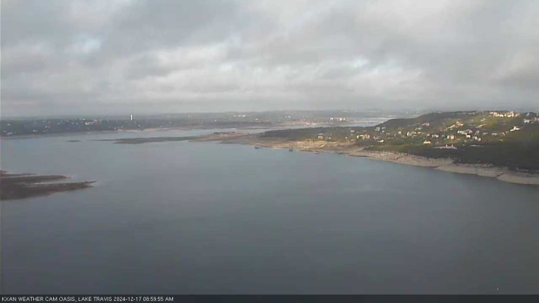 Lake Travis webcam, December 17, 2024 9:00 AM CT
