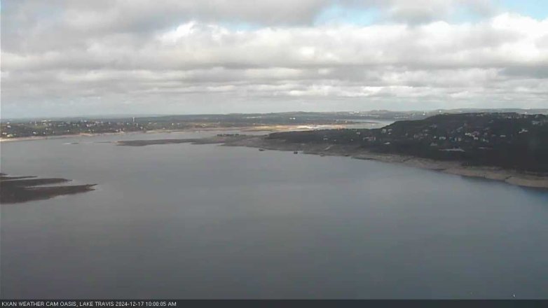 Lake Travis webcam, December 17, 2024 10:00 AM CT