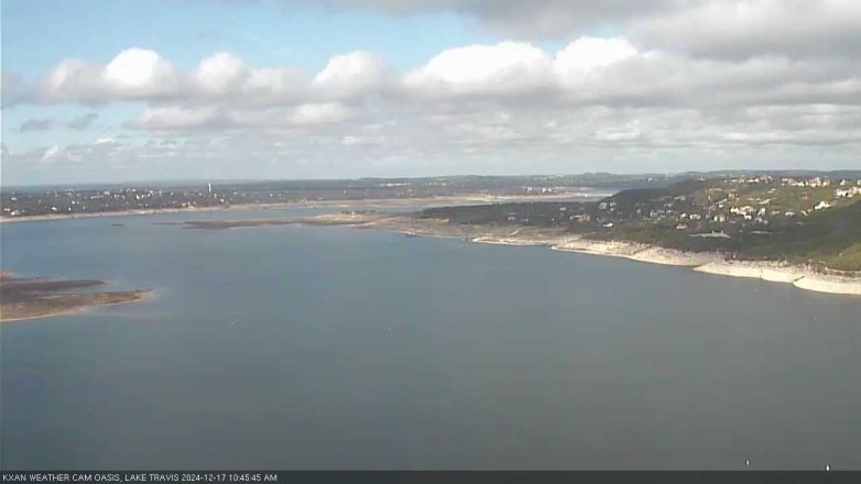 Lake Travis webcam, December 17, 2024 10:45 AM CT