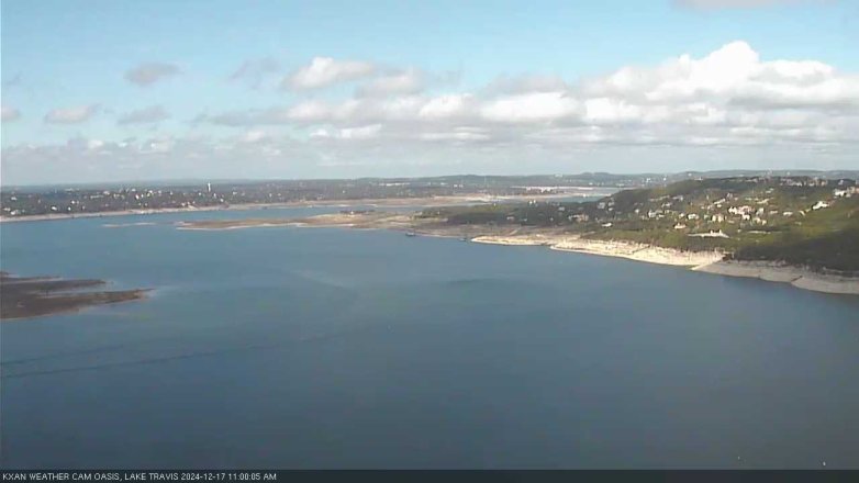 Lake Travis webcam, December 17, 2024 11:00 AM CT