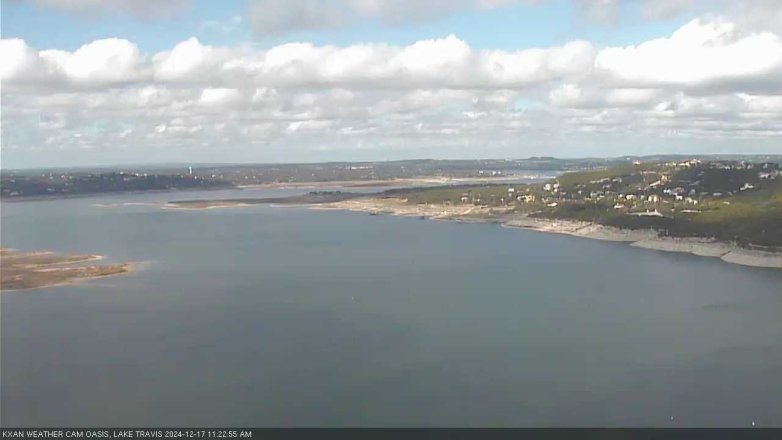 Lake Travis webcam, December 17, 2024 11:25 AM CT