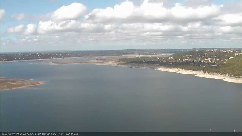 Lake Travis webcam, December 17, 2024 11:45 AM CT