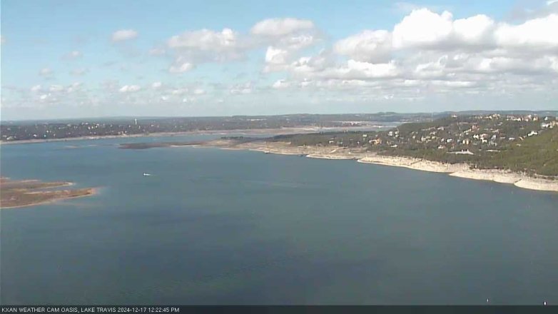 Lake Travis webcam, December 17, 2024 12:25 PM CT