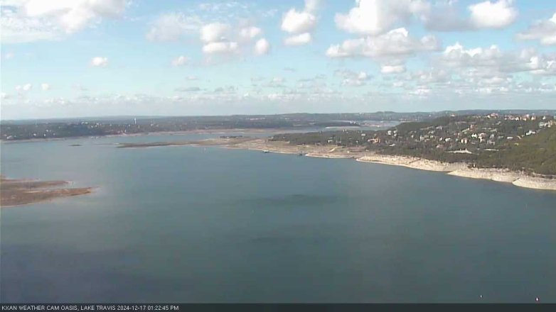 Lake Travis webcam, December 17, 2024 1:25 PM CT