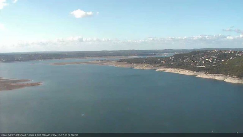 Lake Travis webcam, December 17, 2024 2:25 PM CT