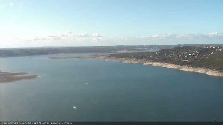 Lake Travis webcam, December 17, 2024 2:45 PM CT