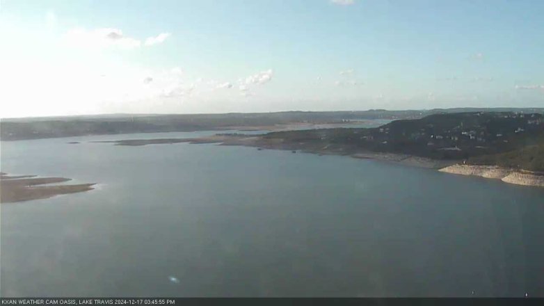 Lake Travis webcam, December 17, 2024 3:45 PM CT