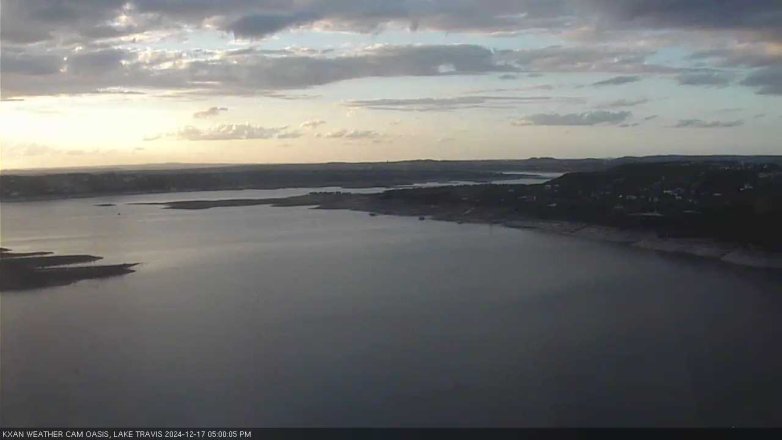 Lake Travis webcam, December 17, 2024 5:00 PM CT