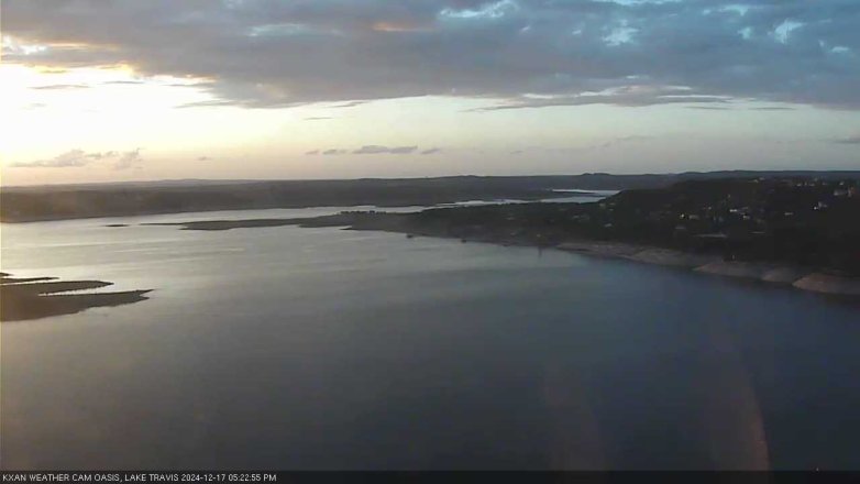 Lake Travis webcam, December 17, 2024 5:25 PM CT
