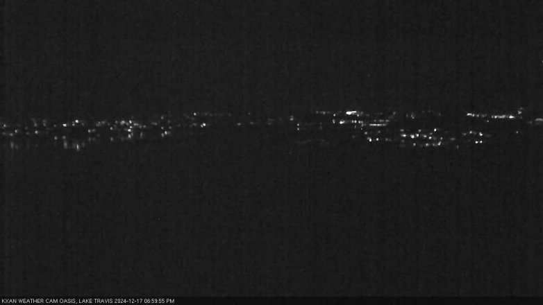Lake Travis webcam, December 17, 2024 7:00 PM CT