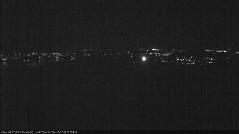 Lake Travis webcam, December 17, 2024 7:25 PM CT