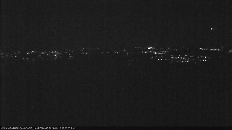 Lake Travis webcam, December 17, 2024 9:00 PM CT