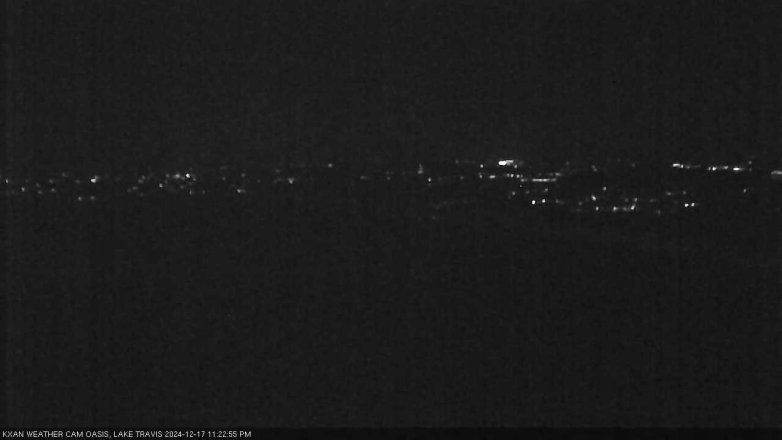 Lake Travis webcam, December 17, 2024 11:25 PM CT
