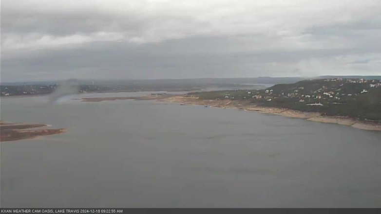 Lake Travis webcam, December 18, 2024 9:25 AM CT
