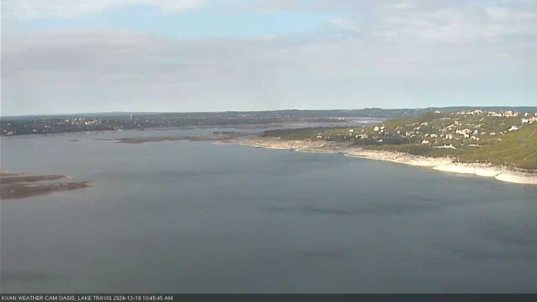Lake Travis webcam, December 18, 2024 10:45 AM CT