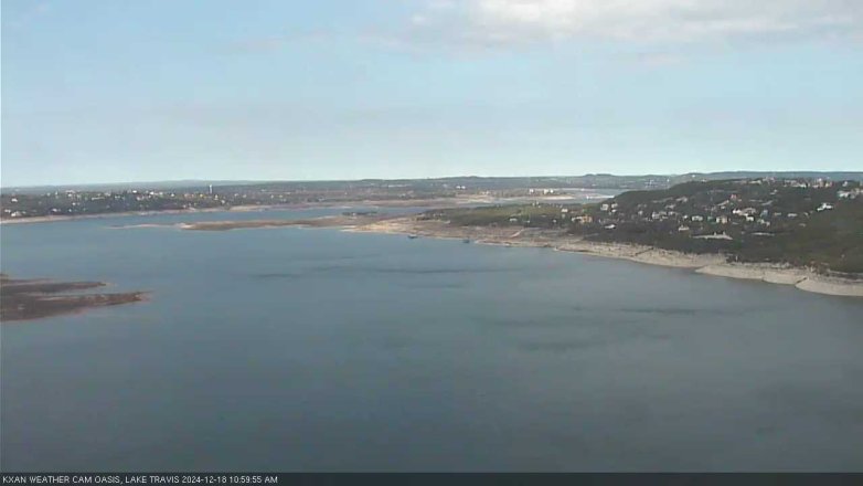 Lake Travis webcam, December 18, 2024 11:00 AM CT