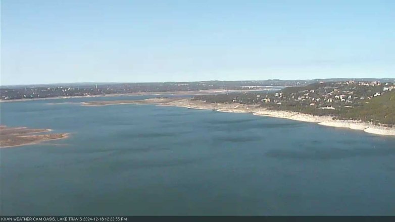 Lake Travis webcam, December 18, 2024 12:25 PM CT