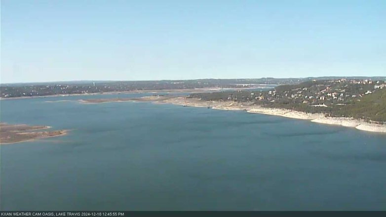 Lake Travis webcam, December 18, 2024 12:45 PM CT