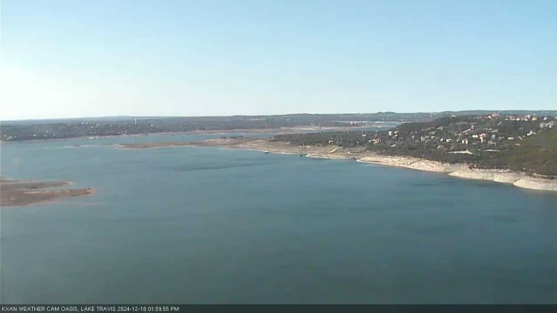Lake Travis webcam, December 18, 2024 2:00 PM CT