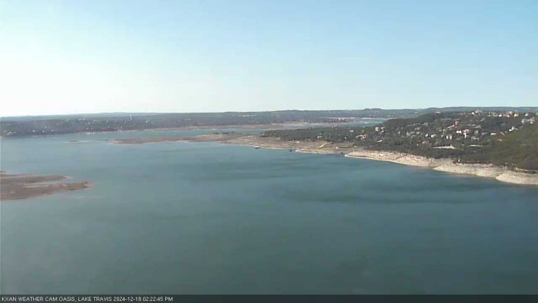Lake Travis webcam, December 18, 2024 2:25 PM CT