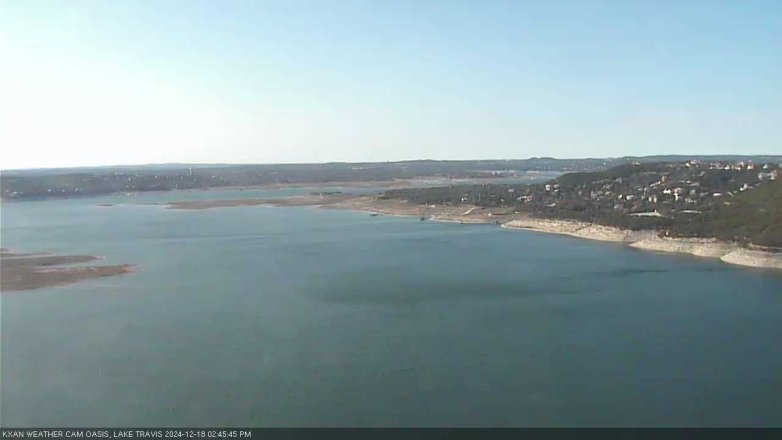 Lake Travis webcam, December 18, 2024 2:45 PM CT
