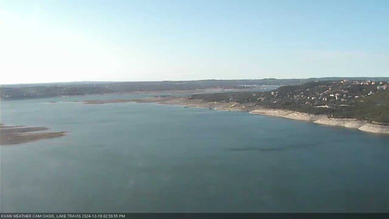 Lake Travis webcam, December 18, 2024 3:00 PM CT