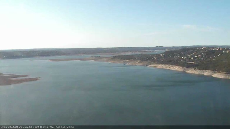 Lake Travis webcam, December 18, 2024 3:25 PM CT
