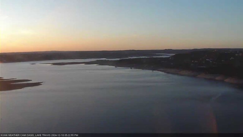 Lake Travis webcam, December 18, 2024 5:25 PM CT