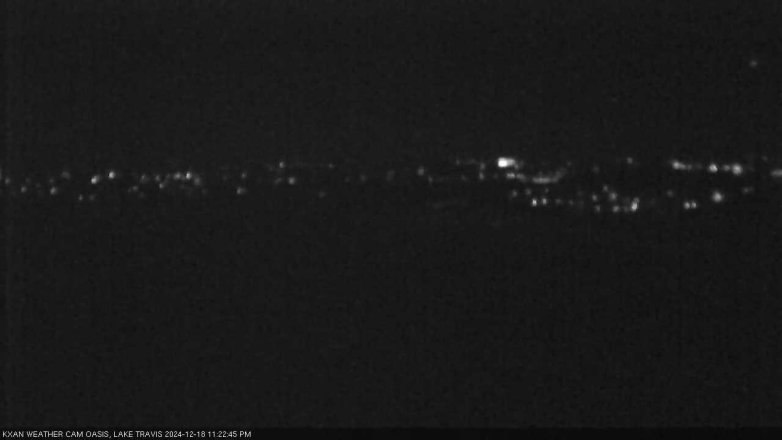 Lake Travis webcam, December 18, 2024 11:25 PM CT