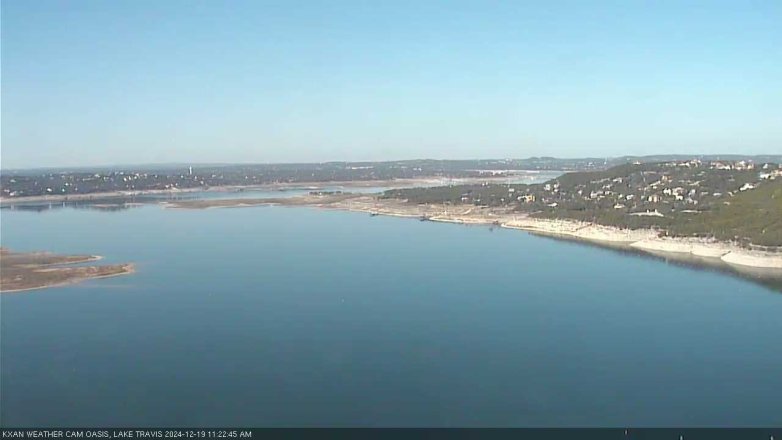 Lake Travis webcam, December 19, 2024 11:25 AM CT