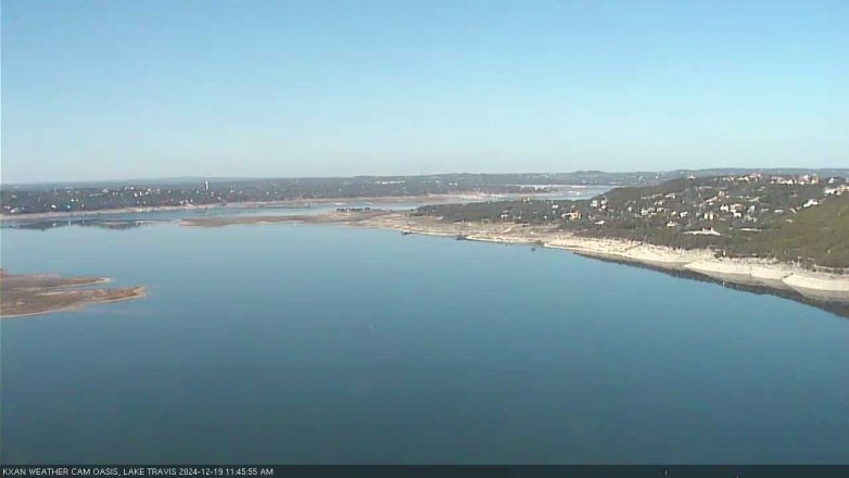 Lake Travis webcam, December 19, 2024 11:45 AM CT