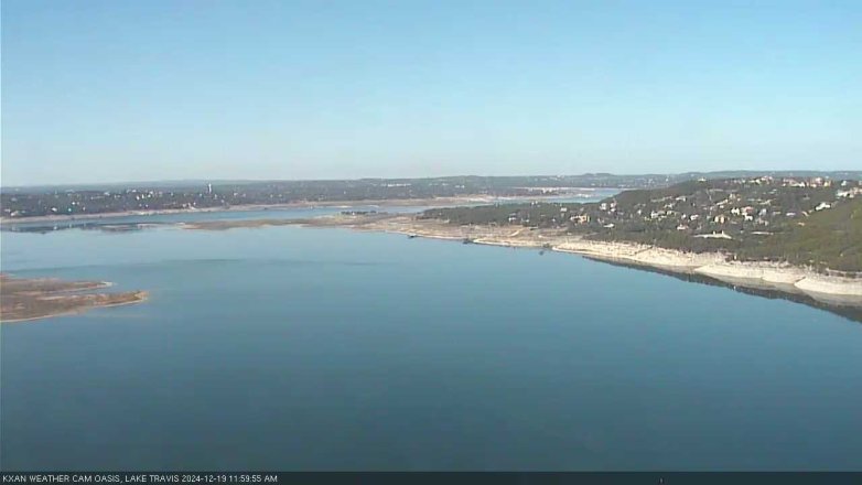 Lake Travis webcam, December 19, 2024 12:00 PM CT