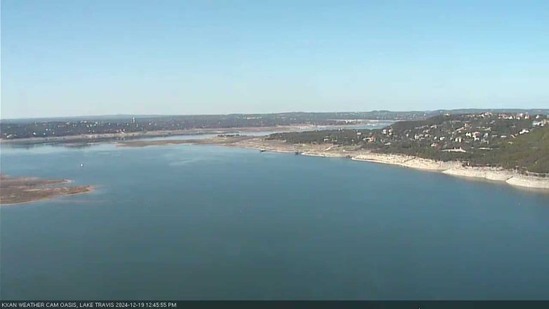 Lake Travis webcam, December 19, 2024 12:45 PM CT