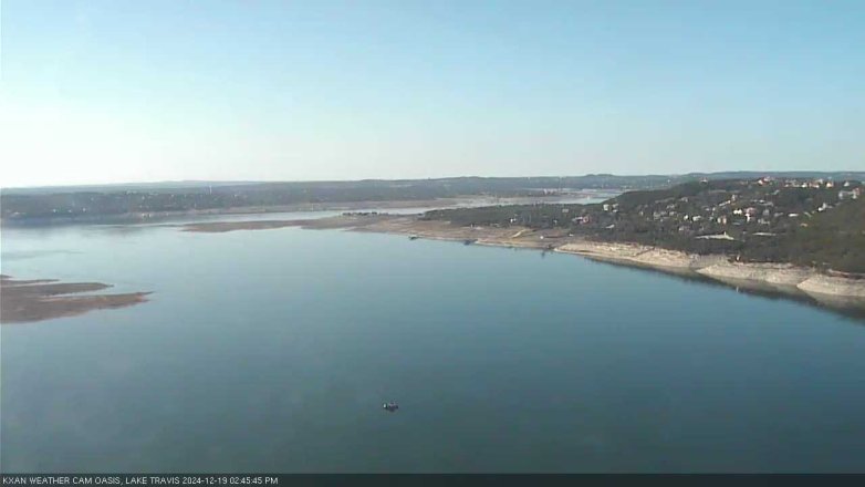 Lake Travis webcam, December 19, 2024 2:45 PM CT