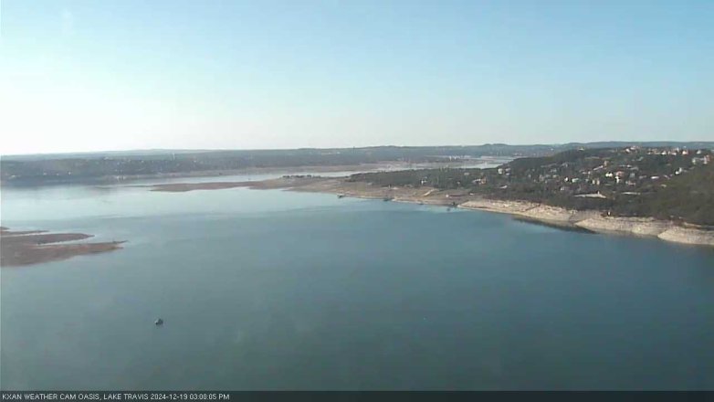 Lake Travis webcam, December 19, 2024 3:00 PM CT