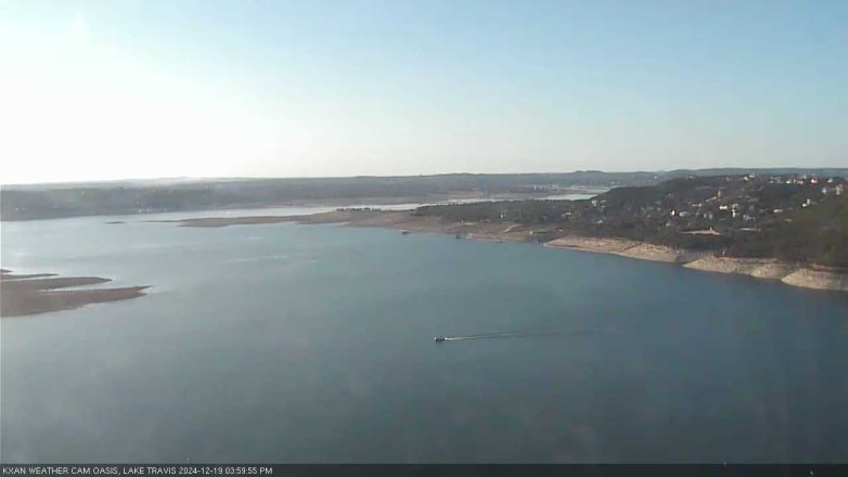 Lake Travis webcam, December 19, 2024 4:00 PM CT