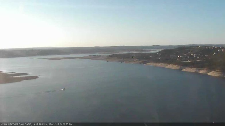 Lake Travis webcam, December 19, 2024 4:25 PM CT