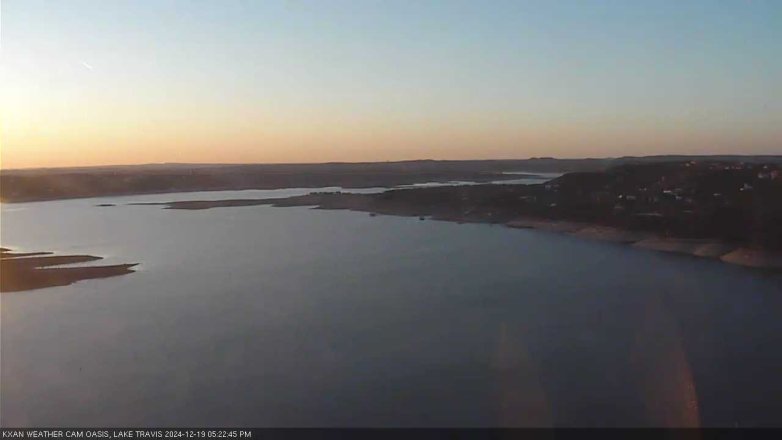 Lake Travis webcam, December 19, 2024 5:25 PM CT
