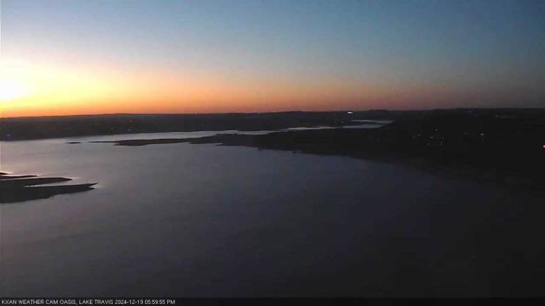 Lake Travis webcam, December 19, 2024 6:00 PM CT