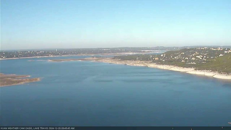Lake Travis webcam, December 20, 2024 9:45 AM CT