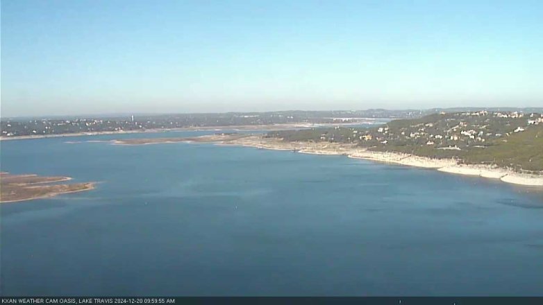 Lake Travis webcam, December 20, 2024 10:00 AM CT