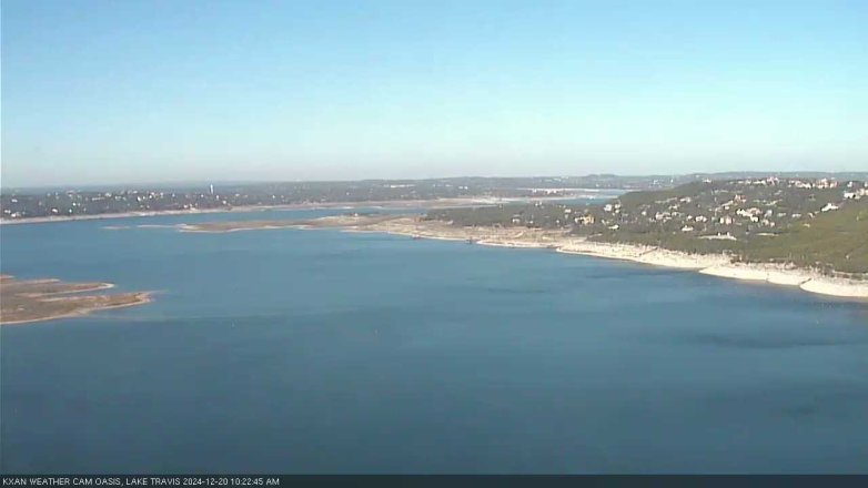 Lake Travis webcam, December 20, 2024 10:25 AM CT
