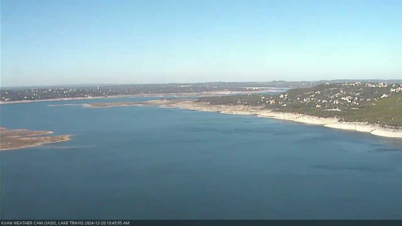 Lake Travis webcam, December 20, 2024 10:45 AM CT