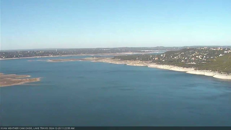 Lake Travis webcam, December 20, 2024 11:25 AM CT