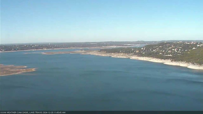 Lake Travis webcam, December 20, 2024 11:45 AM CT